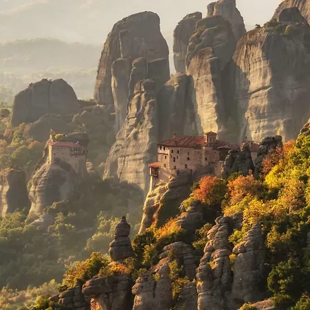 The Balcony Of Meteora The Center Of * Kalambaka